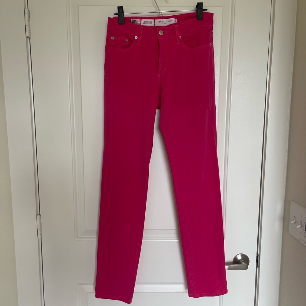Fabrizio Gianni hot pink jeans